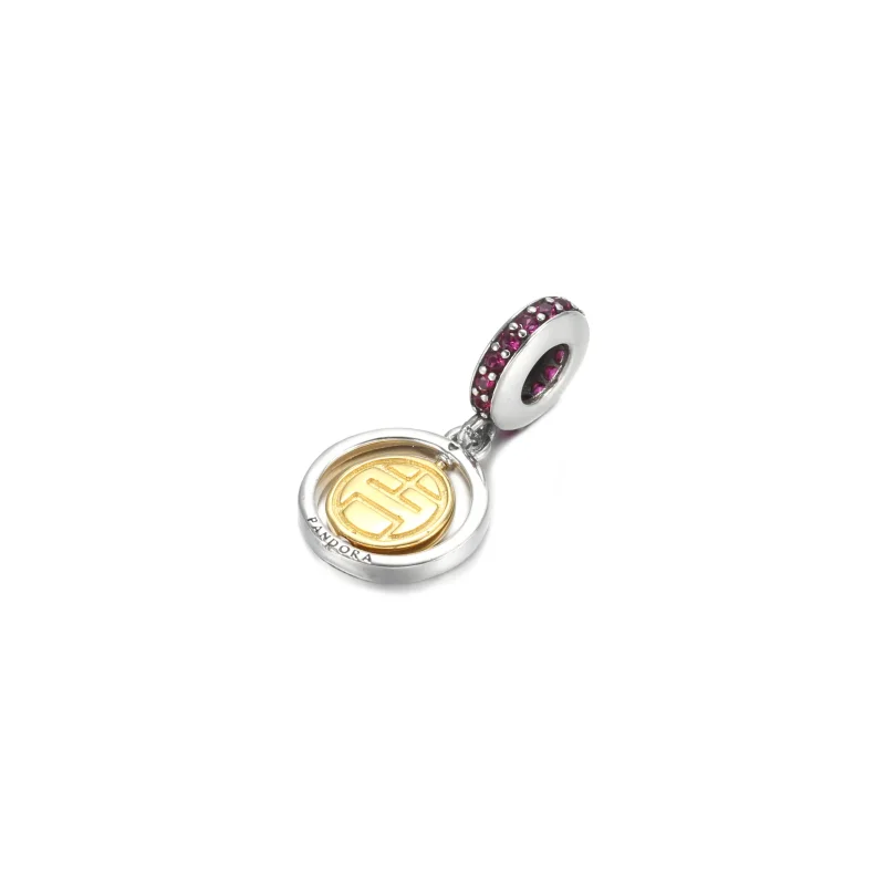 (bilde for) Pandora Snurrende Lykkeamulett Hengende Charm - 769282C01 - Vis 3
