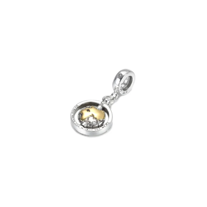 (bilde for) Pandora Snurrende Verden Hengende Charm - 799303C01 - Vis 2