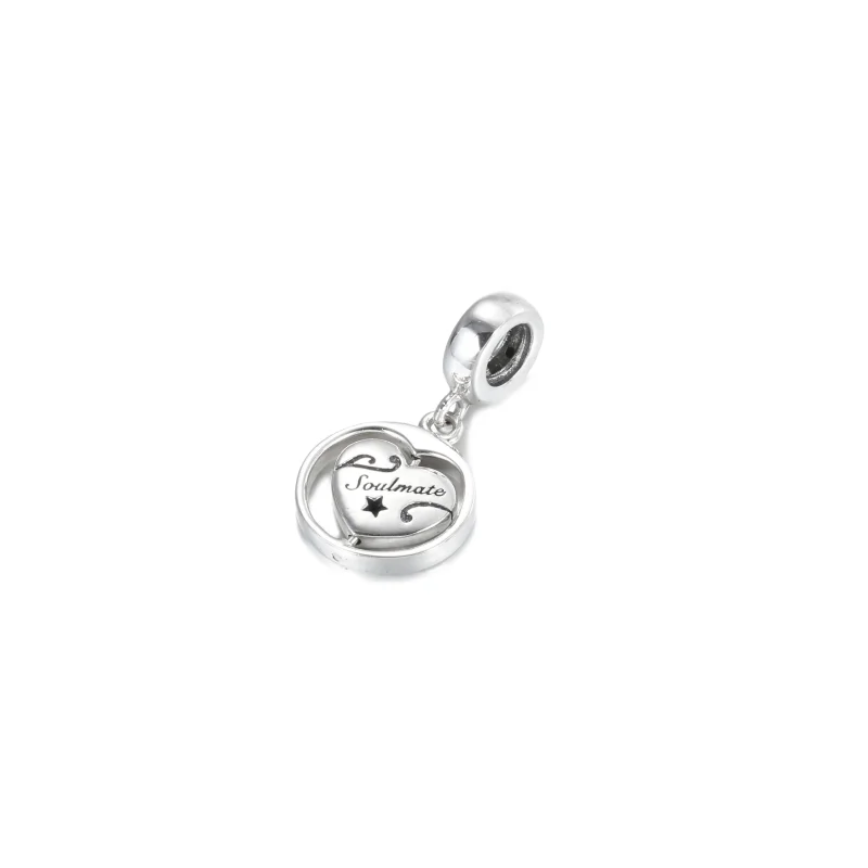 (bilde for) Pandora Snurrer For alltid og Alltid Sjelevenner Hengende Charm - 799266C01 - Vis 3