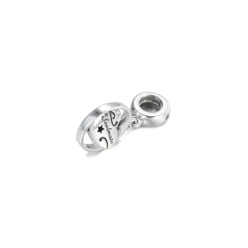 (bilde for) Pandora Snurrer For alltid og Alltid Sjelevenner Hengende Charm - 799266C01 - Vis 4