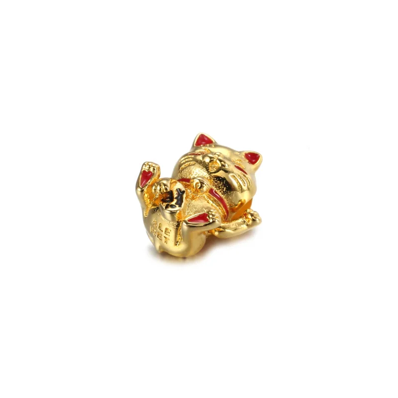 (bilde for) Pandora Søt Lykkekatt Charm - 769271C01 - Vis 4