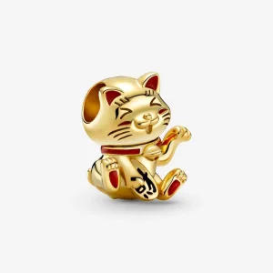 (bilde for) Pandora Søt Lykkekatt Charm - 769271C01