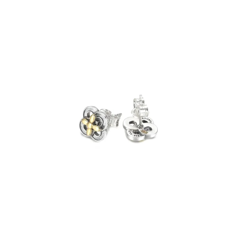 (bilde for) Pandora Tofarget Blomster Øredobber - 299349C00 - Vis 5