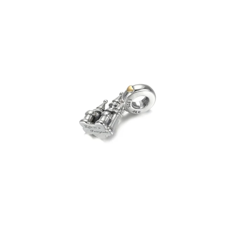 (bilde for) Pandora Tofarget Slott Hengende Charm - 799337C00 - Vis 3