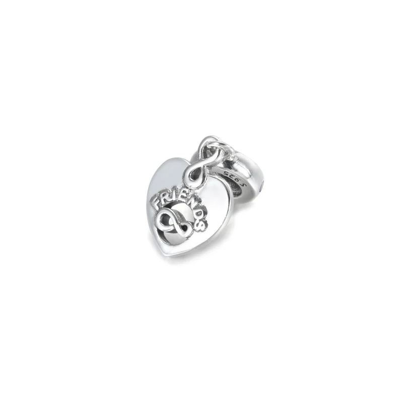 (bilde for) Pandora Venner for alltid Hjerte hengende Charm - 799294C01 - Vis 4
