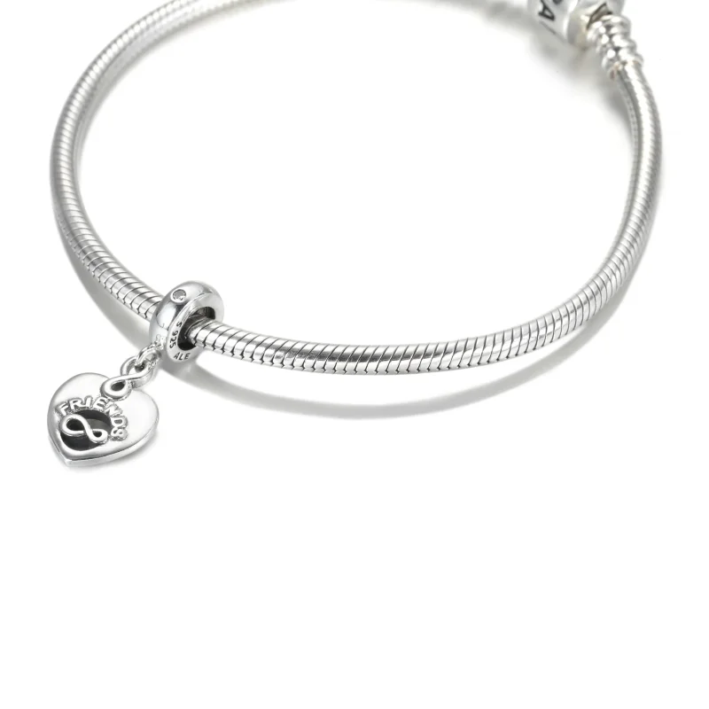 (bilde for) Pandora Venner for alltid Hjerte hengende Charm - 799294C01 - Vis 5