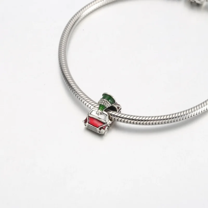 (bilde for) Pandora Bil og Juletre Charm - 792358C01 - Vis 5