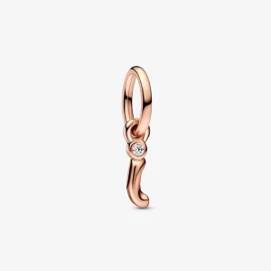 (bilde for) Pandora Bokstaven i Håndskrift Alfabet Hengende Charm - 782473C01