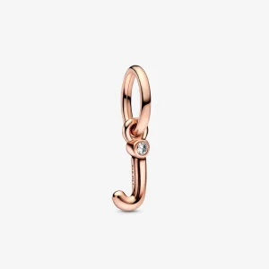 (bilde for) Pandora Bokstaven j Håndskrift Alfabet Hengende Charm - 782465C01