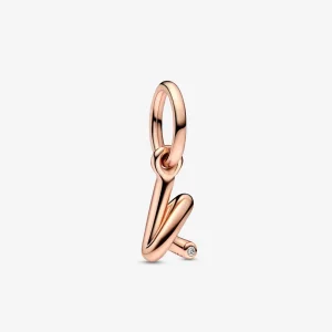 Pandora Bokstaven k Håndskrift Alfabet Hengende Charm - 782460C01 (bilde for) Pandora Bokstaven k Håndskrift Alfabet Hengende Charm - 782460C01