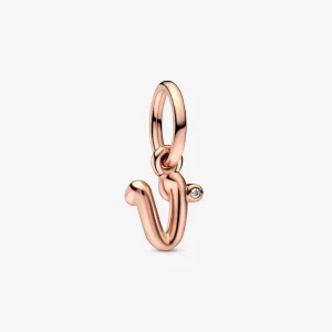 Pandora Bokstaven v Håndskrift Alfabet Hengende Charm - 782480C01 (bilde for) Pandora Bokstaven v Håndskrift Alfabet Hengende Charm - 782480C01