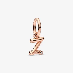 (bilde for) Pandora Bokstaven z Håndskrift Alfabet Hengende Charm - 782457C01