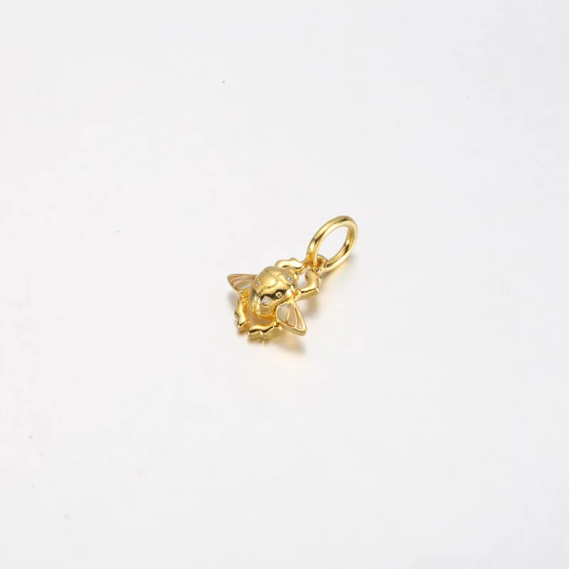 (bilde for) Pandora Disney Aladdin Scarab Bille Hengende Charm - 762345C01 - Vis 2