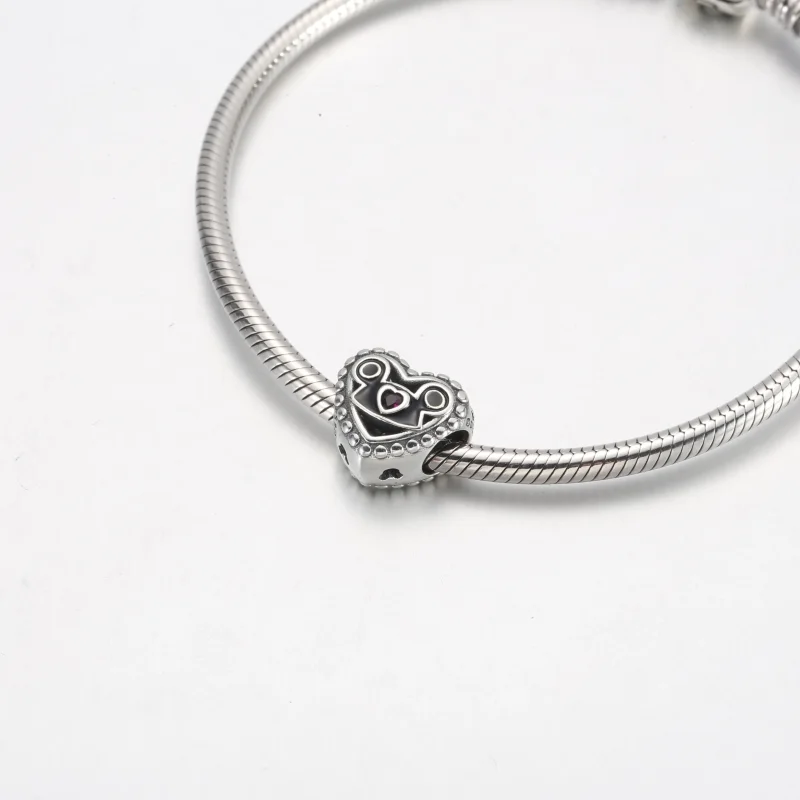 (bilde for) Pandora Disney Parks Mikke Mus Ørehatt og Slott Charm - 792276C01 - Vis 6