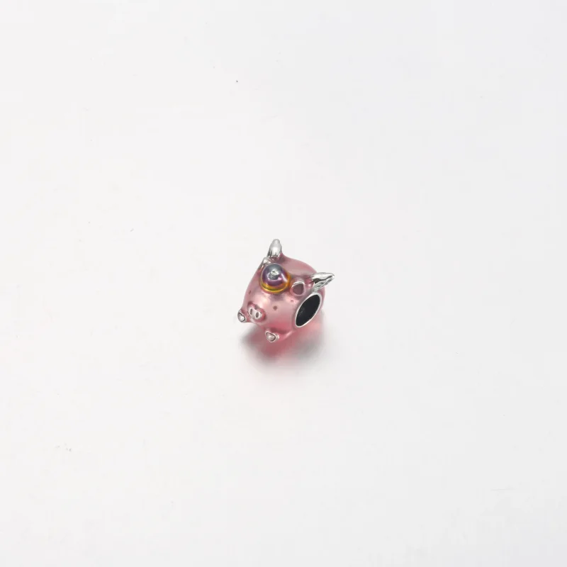 (bilde for) Pandora Flygende Enhjørninginspirert gris Charm - 792573C01 - Vis 2