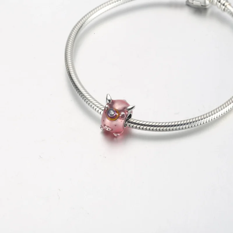 (bilde for) Pandora Flygende Enhjørninginspirert gris Charm - 792573C01 - Vis 5