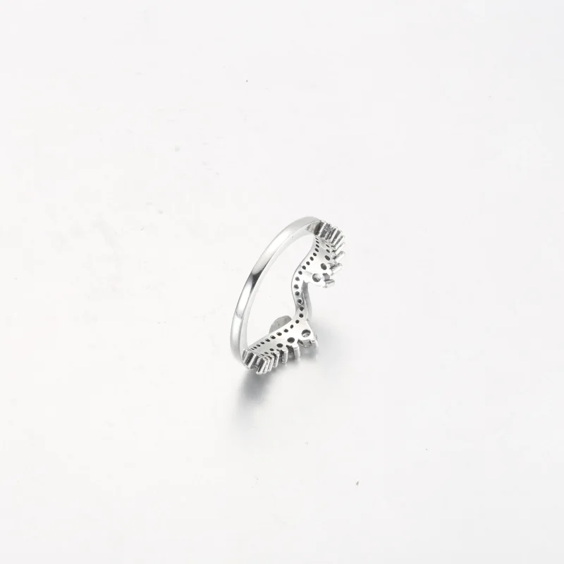 (bilde for) Pandora Funklende Asymmetrisk Bølge Ring - 192543C01 - Vis 5