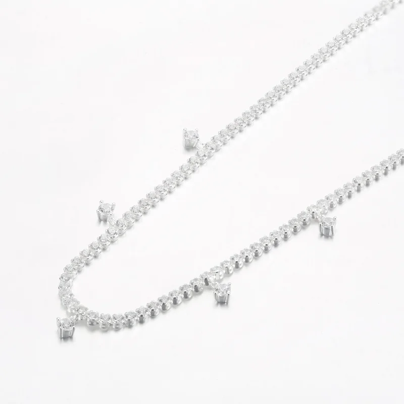 (bilde for) Pandora Funklende Dråpe Collier Halskjede - 392405C01 - Vis 2