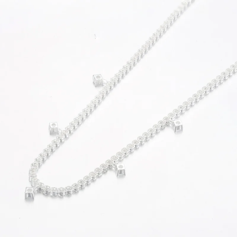(bilde for) Pandora Funklende Dråpe Collier Halskjede - 392405C01 - Vis 3