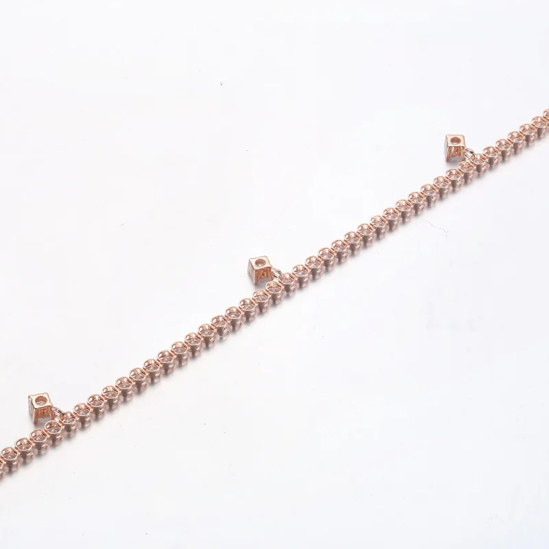 (bilde for) Pandora Funklende Dråper Tennisarmbånd - 582401C01 - Vis 4