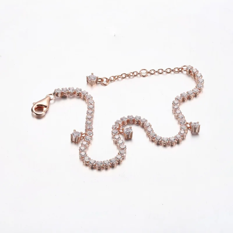 (bilde for) Pandora Funklende Dråper Tennisarmbånd - 582401C01 - Vis 5