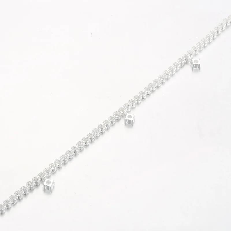 (bilde for) Pandora Funklende Dråper Tennisarmbånd - 592401C01 - Vis 4