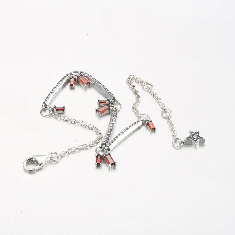 (bilde for) Pandora Fyrverkeri Pavérader Armbånd - 592537C01 - Vis 5