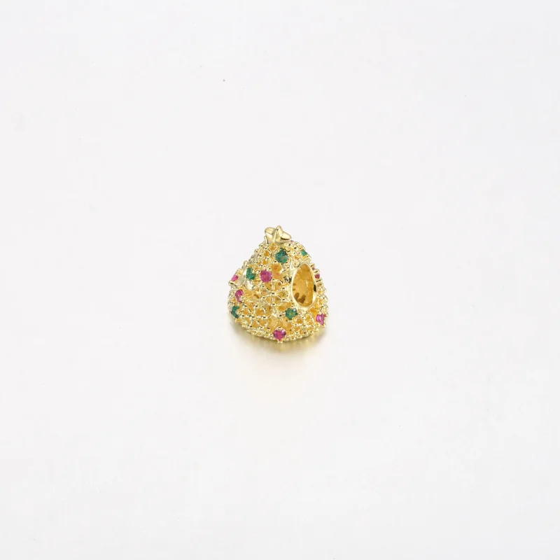 (bilde for) Pandora Glitrende Juletre Charm - 769226C01 - Vis 2