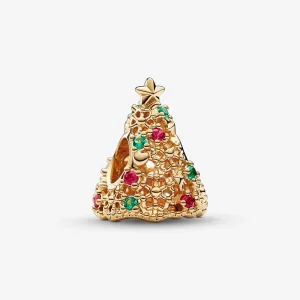 (bilde for) Pandora Glitrende Juletre Charm - 769226C01
