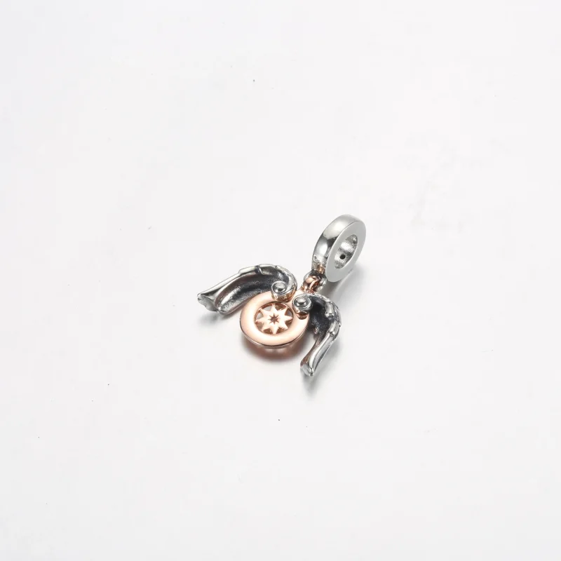 (bilde for) Pandora Himmelsk Kompass Englevinger Hengende Charm - 782359C01 - Vis 3