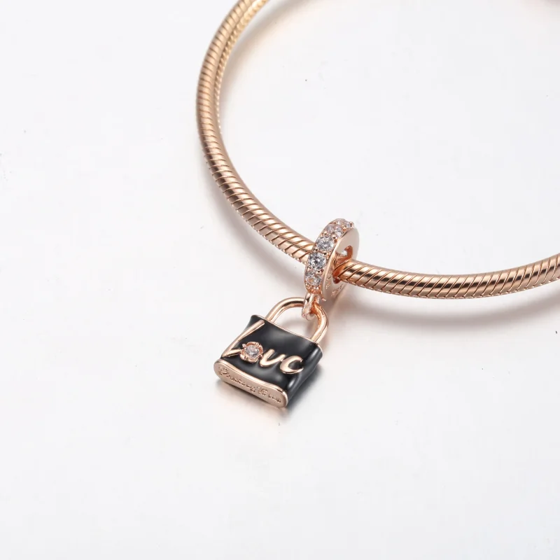 (bilde for) Pandora Kjærlighet Hengelås Hengende Charm - 782508C01 - Vis 4