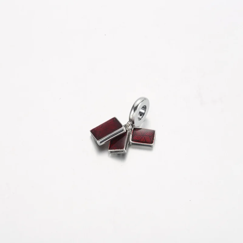 (bilde for) Pandora Mahjong Trippel Hengende Charm - 792523C01 - Vis 3