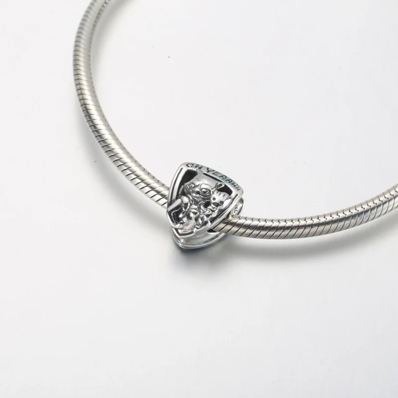 (bilde for) Pandora Marvel Guardians of the Galaxy Rocket Raccoon & Groot Emblem Charm - 792 - Vis 6