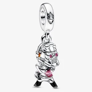 (bilde for) Pandora Marvel Guardians of the Galaxy Star-Lord Hengende Charm - 792562C01
