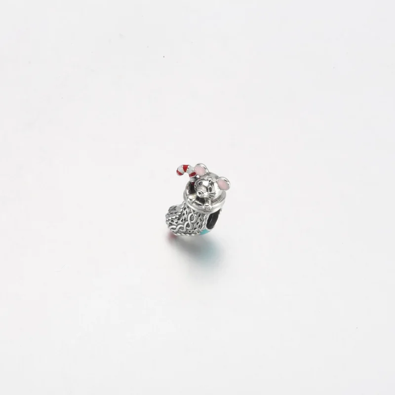 (bilde for) Pandora Mus og Julestrømpe Charm - 792366C01 - Vis 2