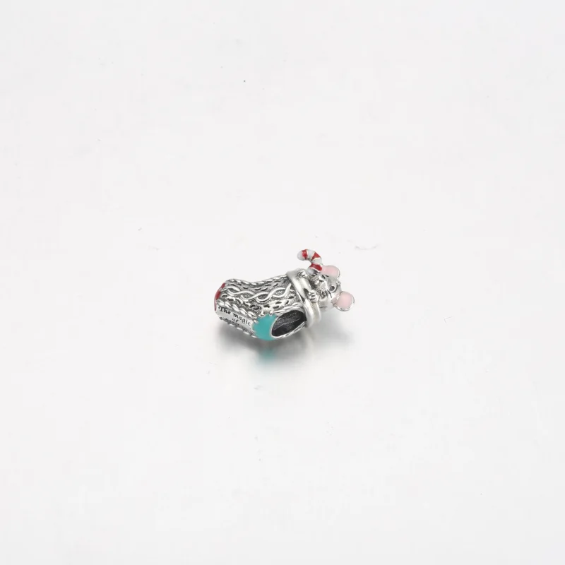 (bilde for) Pandora Mus og Julestrømpe Charm - 792366C01 - Vis 3