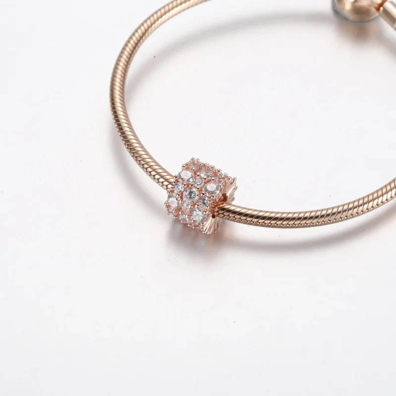 (bilde for) Pandora Rosa og Klar Funklende Charm - 788487C01 - Vis 4