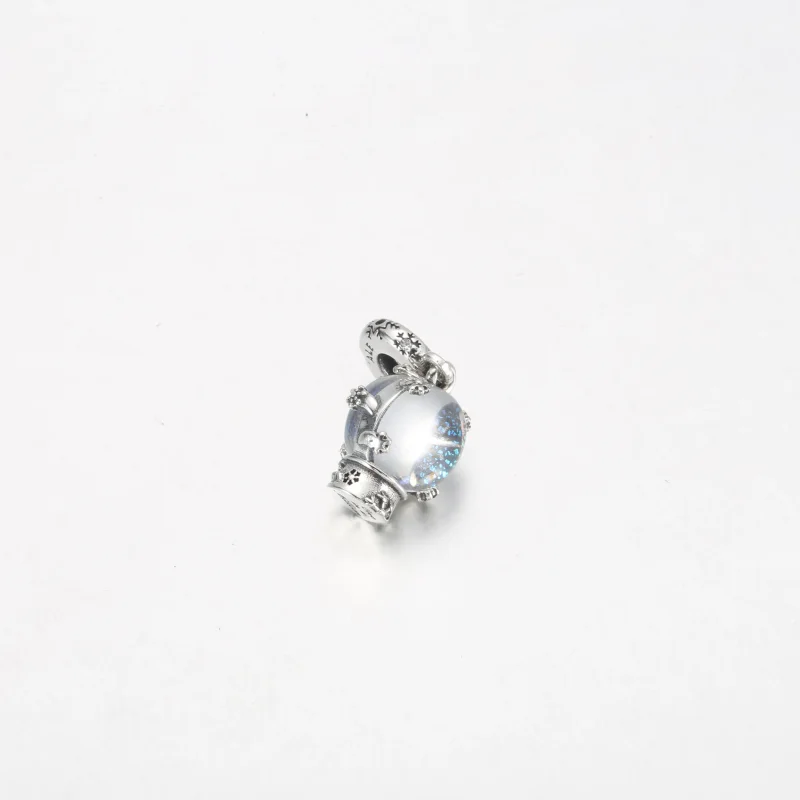 (bilde for) Pandora Snøfnugg Snøkule Hengende Charm - 792369C01 - Vis 4