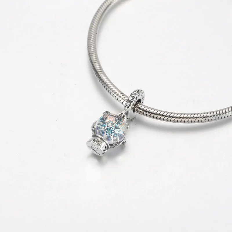 (bilde for) Pandora Snøfnugg Snøkule Hengende Charm - 792369C01 - Vis 5