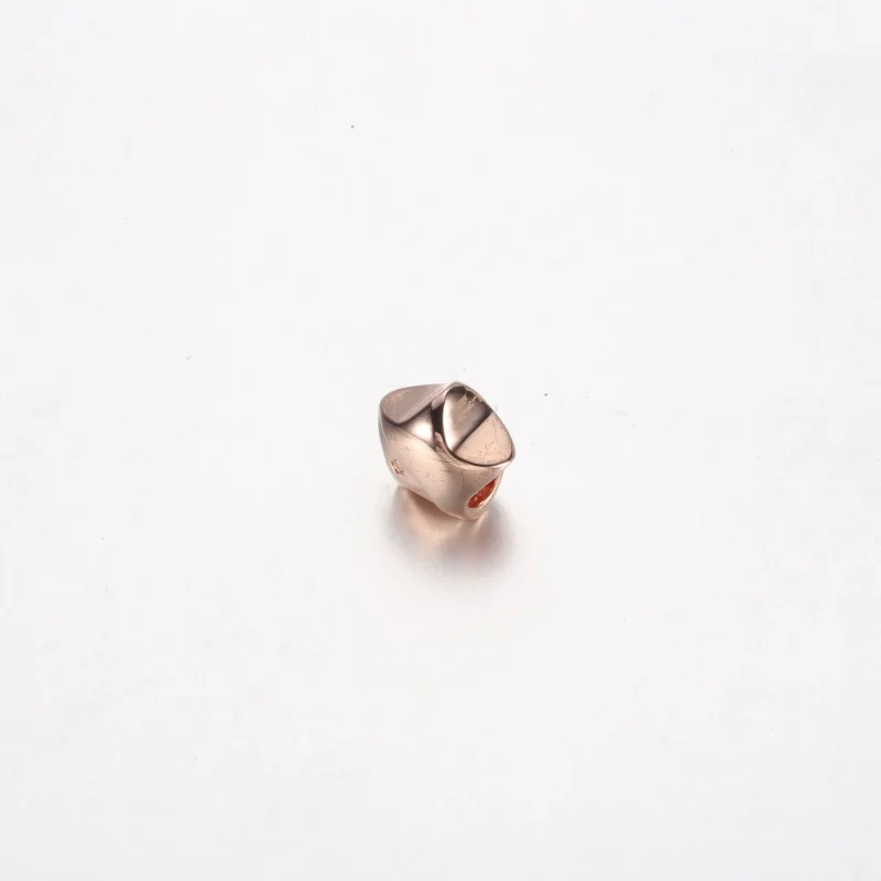 (bilde for) Pandora Star 14k rose gold-plated charm with clear cubic zirconia - 782484C01 - Vis 3