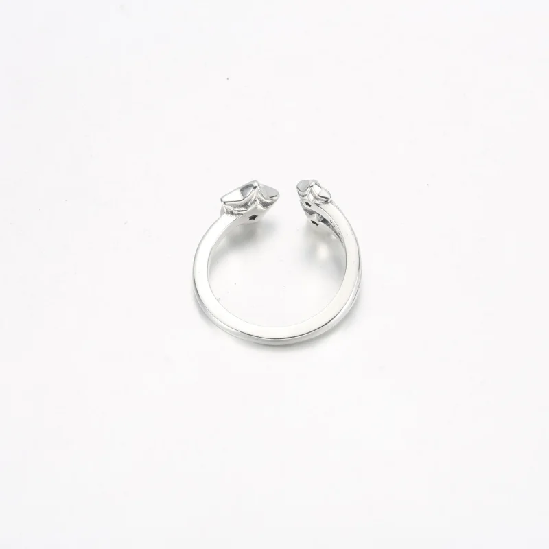 (bilde for) Pandora Star sterling silver ring with clear cubic zirconia - 192490C01 - Vis 4
