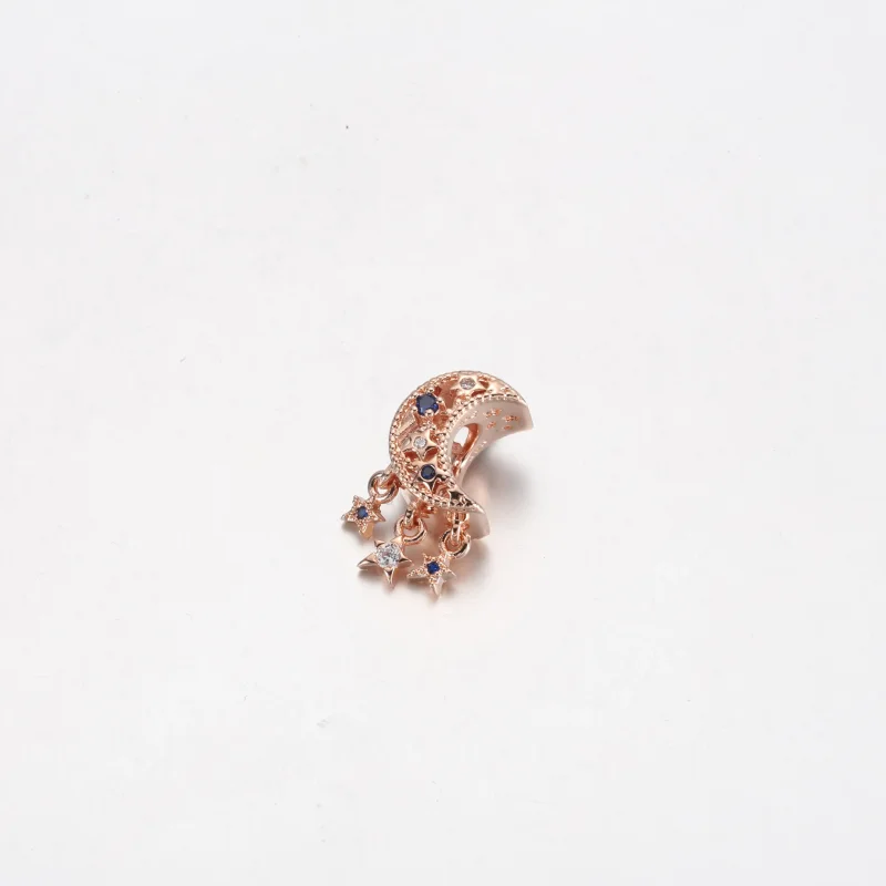 (bilde for) Pandora Stjerne og Halvmåne Charm - 789643C01 - Vis 2