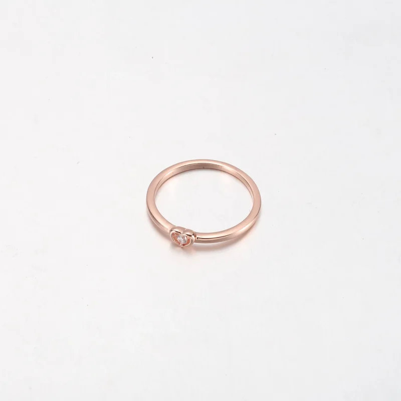 (bilde for) Pandora Strålende Hjerte Ring - 182495C01 - Vis 3