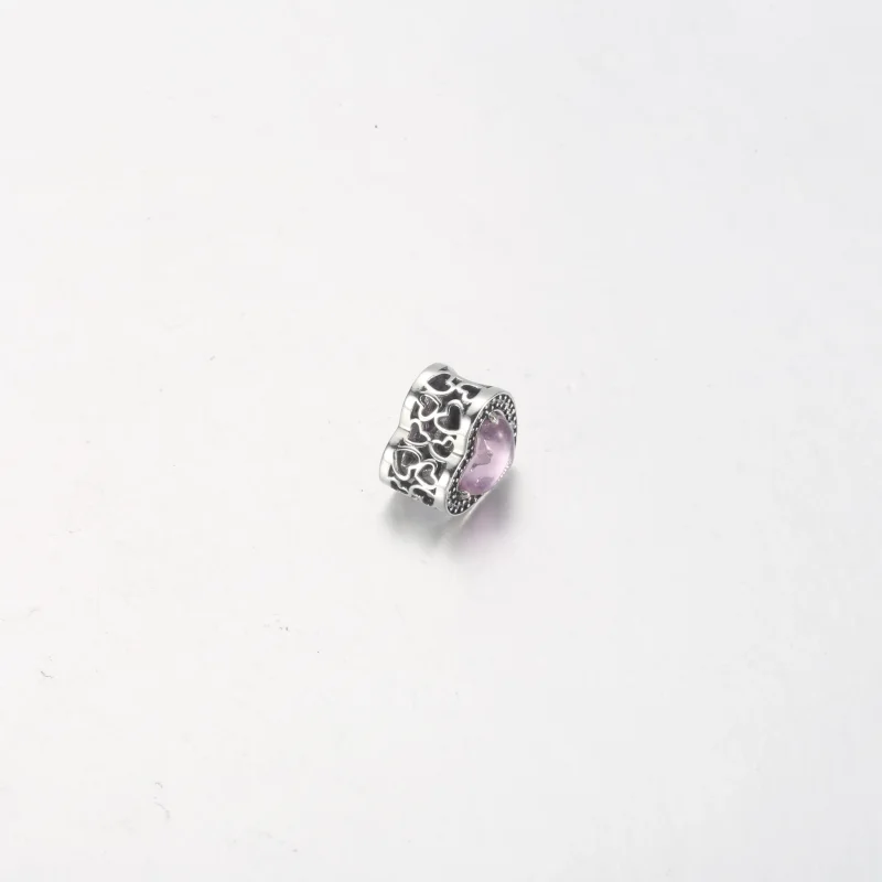 (bilde for) Pandora Tofarget Åpen Mor og Hjerte Charm - 782653C01 - Vis 5