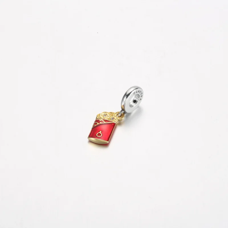 (bilde for) Pandora Tofarget Rød Konvolutt Hengende Charm - 762470C01 - Vis 2