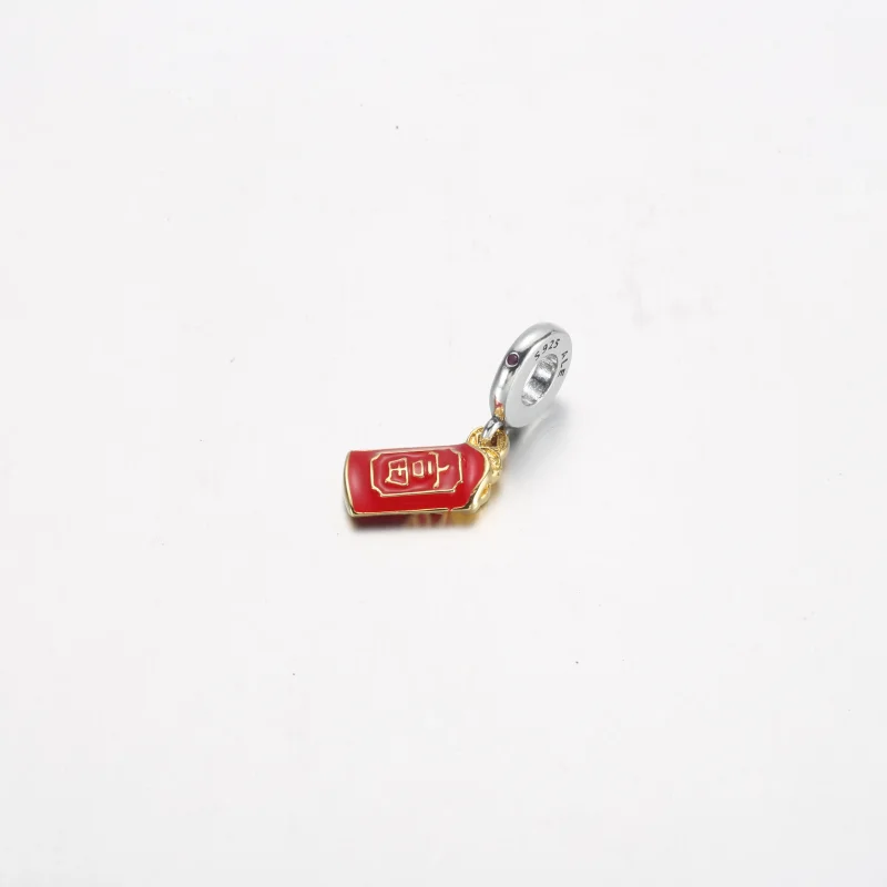 (bilde for) Pandora Tofarget Rød Konvolutt Hengende Charm - 762470C01 - Vis 3
