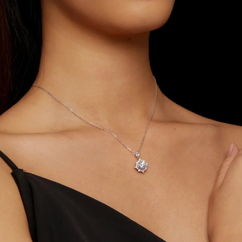 (bilde for) Pandora-stil diamantkjede - MSN017 - Vis 5