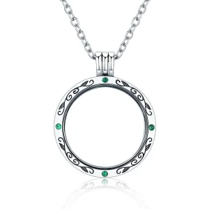 (bilde for) Pandora-stil medaljongkjede - SCF002