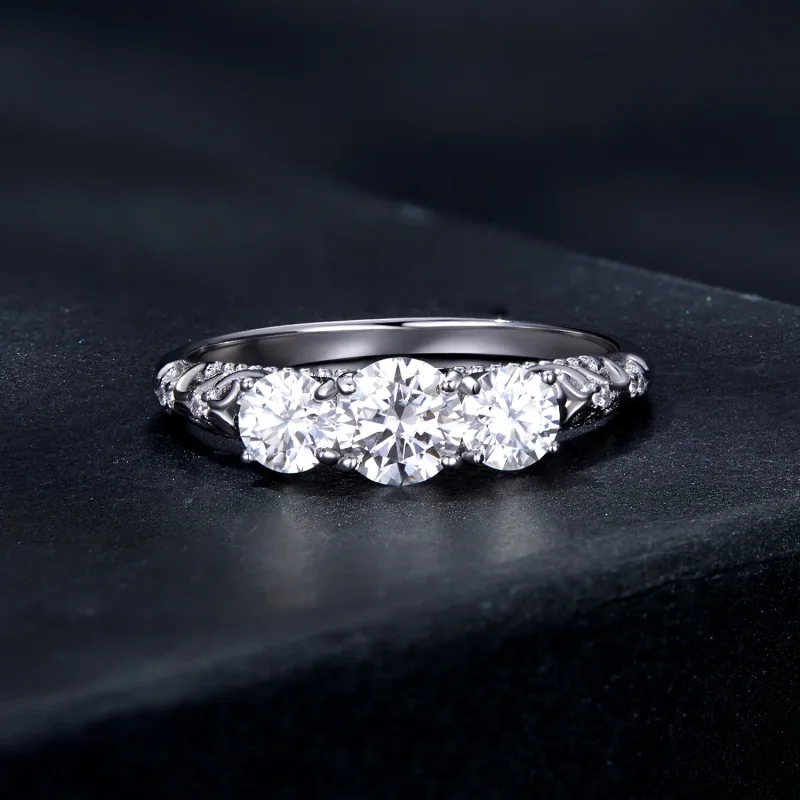 (bilde for) Pandora Style 3 steinring - MSR009 - Vis 3