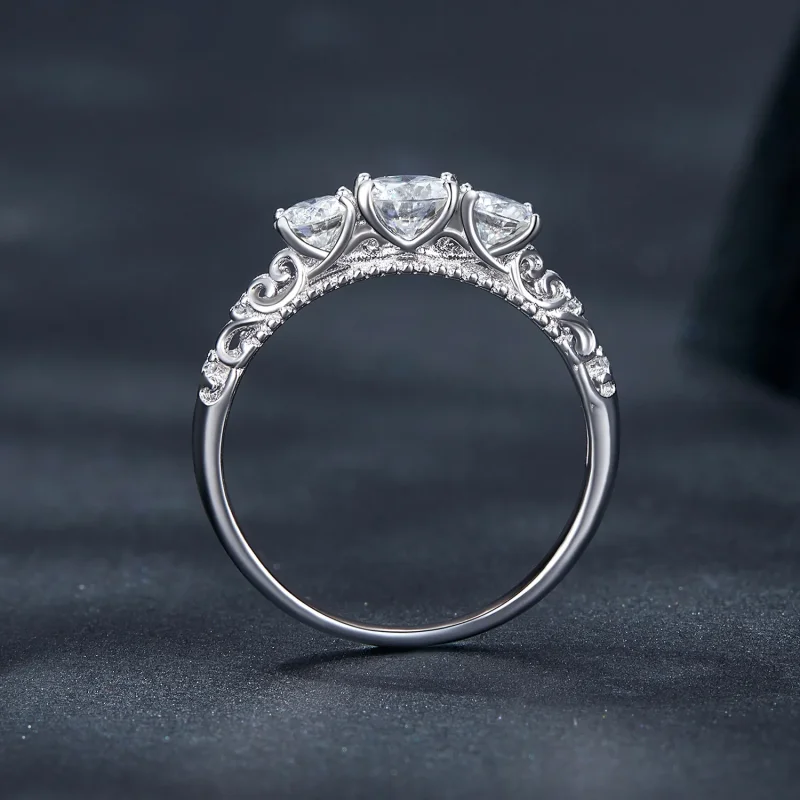 (bilde for) Pandora Style 3 steinring - MSR009 - Vis 4
